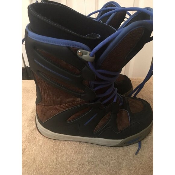 Lamar Gto Snowboard Boots Adult Linered Size 9 Brown - Picture 5 of 7